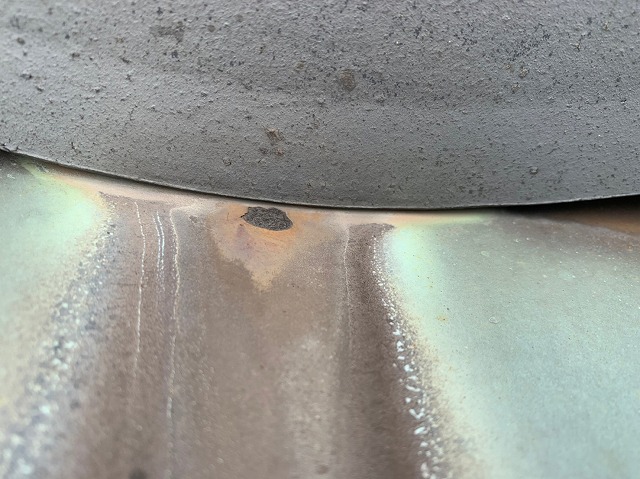 一文字銅板劣化